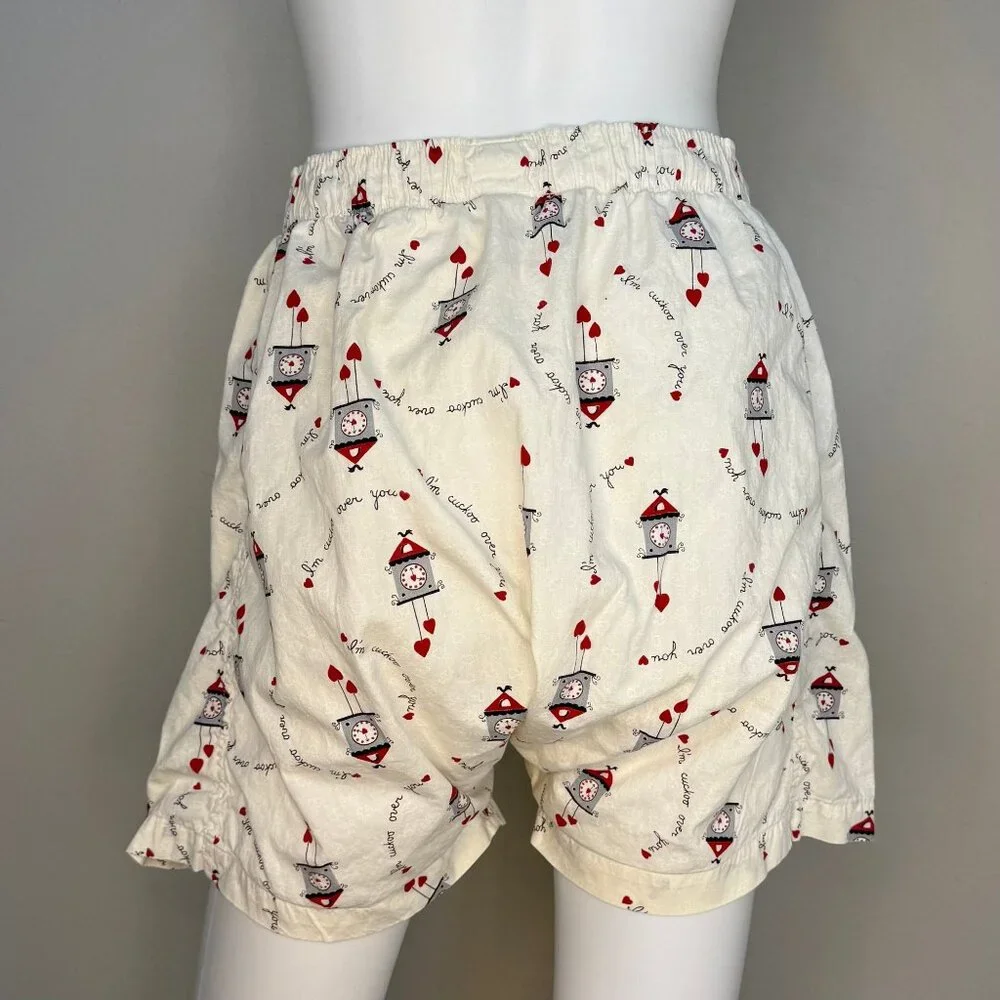 Vintage 1950s Valentine Boxer Shorts, Munsingwear Size 32, Underwear, Pajama